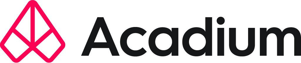 Copywriter Robert Lowton completed 4 marketing apprenticeships with Acadium before Lobster Copy®. Acadium's logo is pictured.