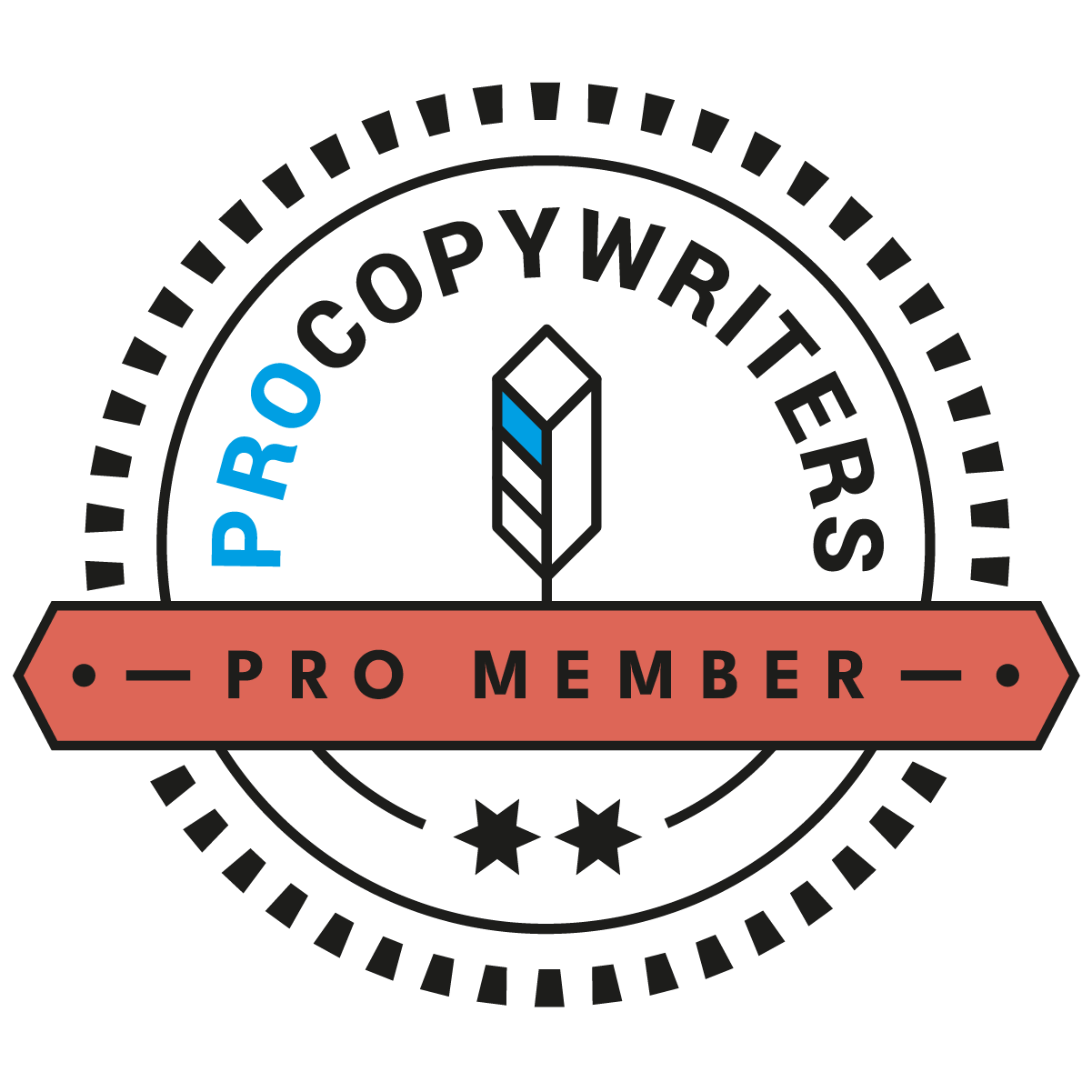 UK copywriter Robert Lowton of Lobster Copy® is a member of the copywriting organisation ProCopywriters (logo pictured).
