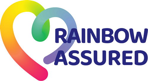 Lobster Copy® copywriting client Rainbow Assured's logo.