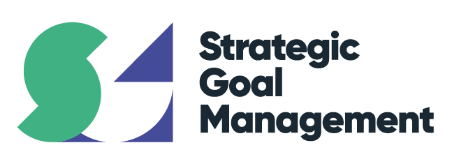 Lobster Copy® copywriting client Strategic Goal Management's logo.