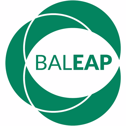 Prior to his career as a copywriter, Robert Lowton won the BALEAP 2022 Master's Dissertation Award for his MA TESOL dissertation (awarded 88%), titled 'The (T)EAP of the Iceberg: The Role of Qualifications in English for Academic Purposes' (BALEAP logo pictured).