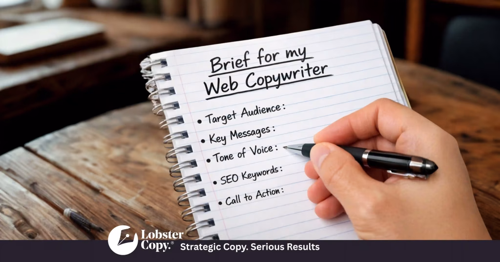 How to Brief a Website Copywriter for the Best Results